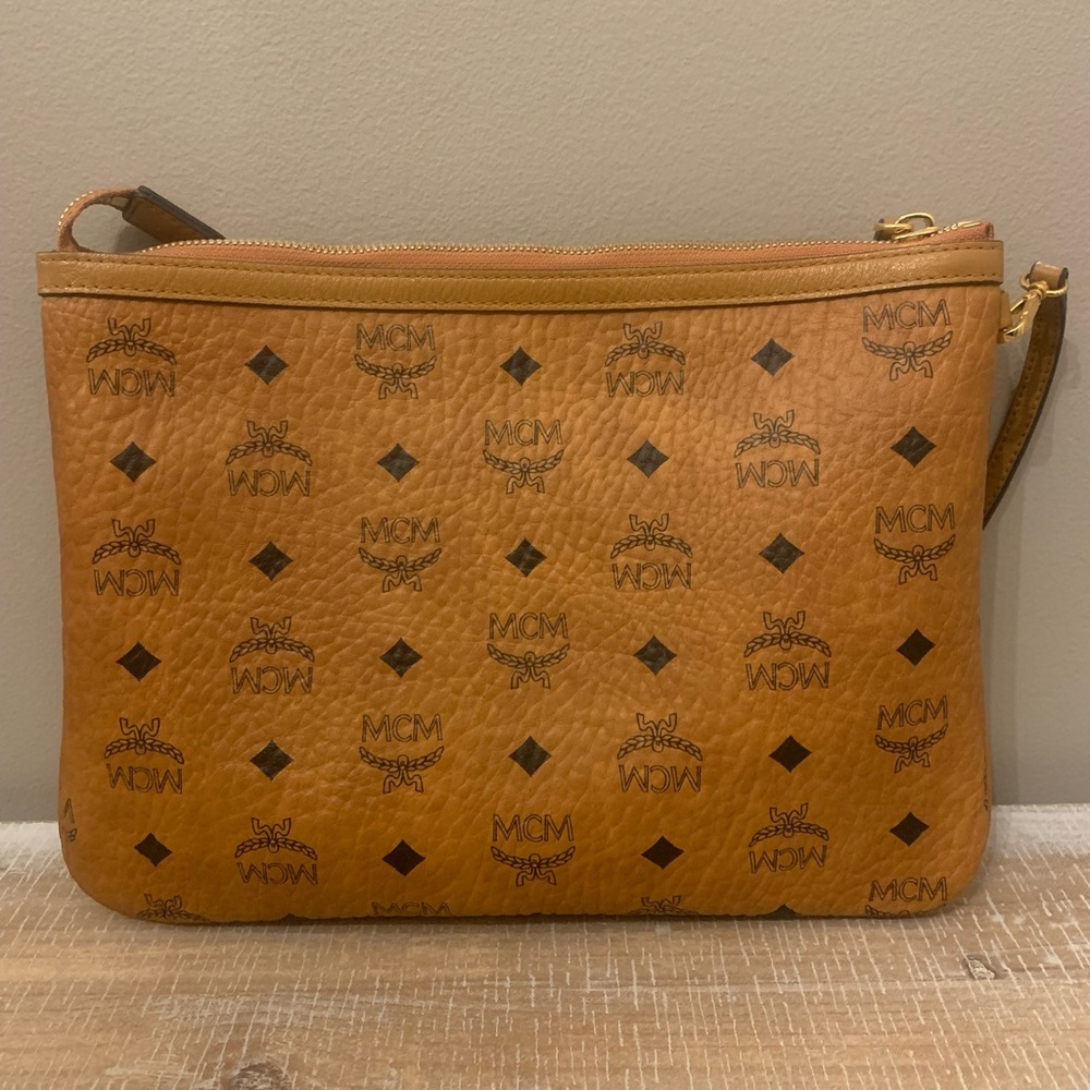 MCM clutch bag